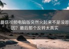 蘑菇视频电脑版突然火起来不是没原因？最后那个反转太真实