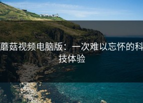 蘑菇视频电脑版：一次难以忘怀的科技体验