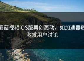 蘑菇视频iOS版再创轰动，如加速器般激发用户讨论