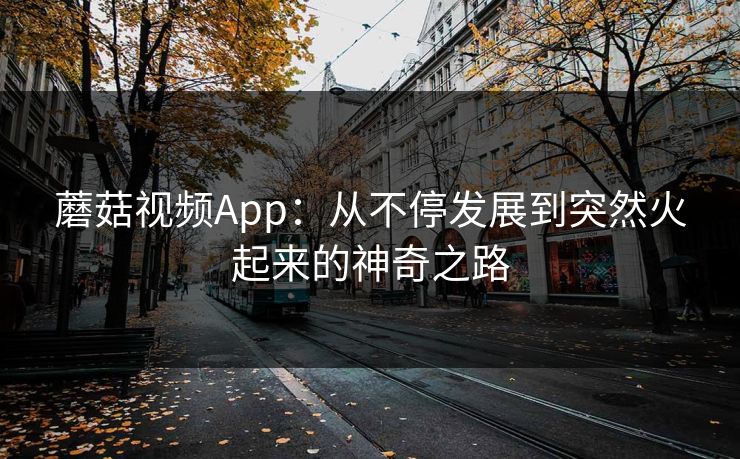 蘑菇视频App：从不停发展到突然火起来的神奇之路